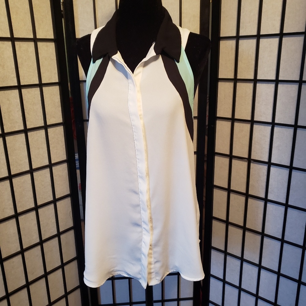 Adorable LUSH sleeveless Blouse